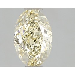 Diament laboratoryjny o barwie fantazyjnej szlif owalny, 1.54ct, VVS2, Fancy Intense Yellow, IGI LG671493190