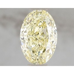 Diament laboratoryjny o barwie fantazyjnej szlif owalny, 1.09ct, VVS2, Fancy Intense Yellow, IGI LG671493305
