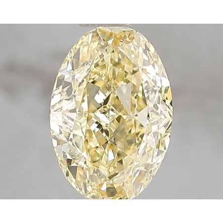 Diament laboratoryjny o barwie fantazyjnej szlif owalny, 1.54ct, VVS2, Fancy Vivid Yellow, IGI LG671493257