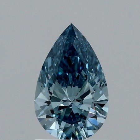 Diament laboratoryjny o barwie fantazyjnej szlif gruszkowy, 1.02ct, VVS2, Fancy Vivid Blue, IGI LG712551502