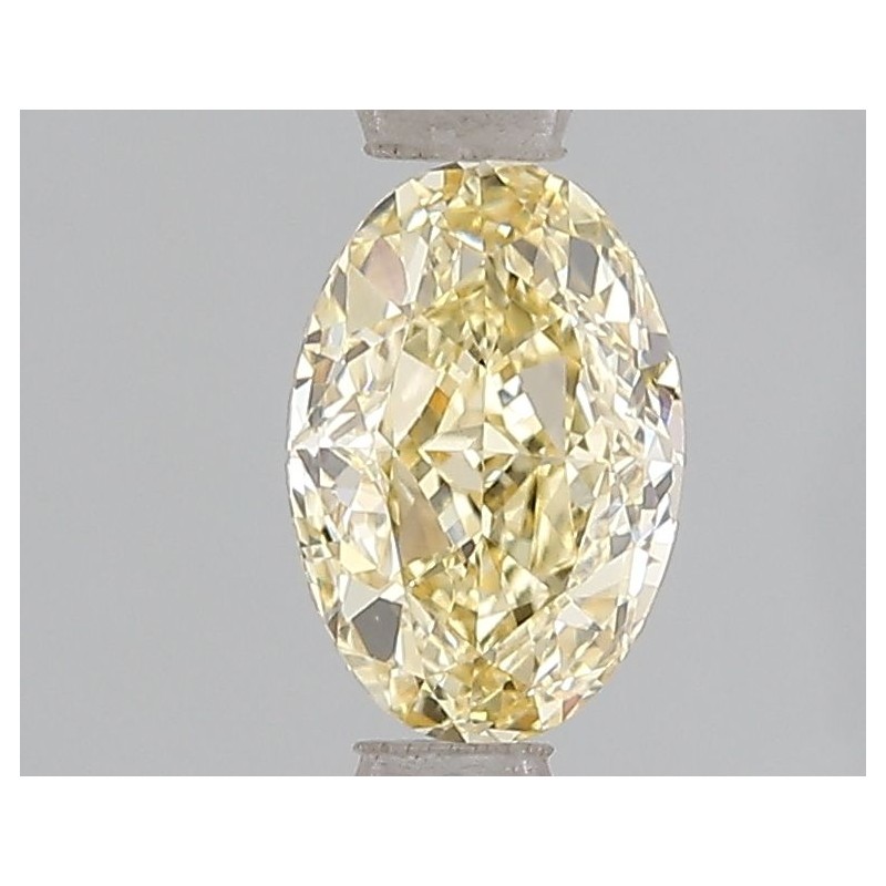 Diament laboratoryjny o barwie fantazyjnej szlif owalny, 1.04ct, VVS2, Fancy Intense Yellow, IGI LG671493323