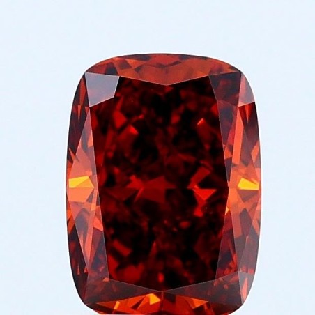 Diament laboratoryjny o barwie fantazyjnej szlif poduszkowy brylantowy, 1.06ct, VVS2, Fancy Deep Orange, IGI LG677559307