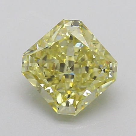 Diament laboratoryjny o barwie fantazyjnej szlif radiant kawadratowy, 1.62ct, VVS2, Fancy Yellow, IGI LG733519081