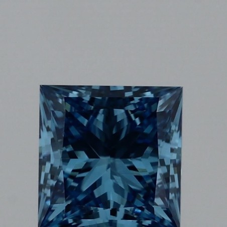 Diament laboratoryjny o barwie fantazyjnej szlif princess, 1.07ct, VVS1, Fancy Vivid Blue, IGI LG717571853
