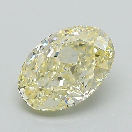 Diament laboratoryjny o barwie fantazyjnej szlif owalny, 1.06ct, VVS2, Fancy Yellow, IGI LG643432446