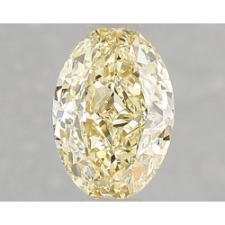 Diament laboratoryjny o barwie fantazyjnej szlif owalny, 1.11ct, VVS2, Fancy Intense Yellow, IGI LG655423011