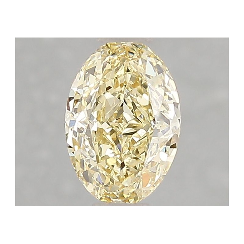 Diament laboratoryjny o barwie fantazyjnej szlif owalny, 1.11ct, VVS2, Fancy Intense Yellow, IGI LG655423011