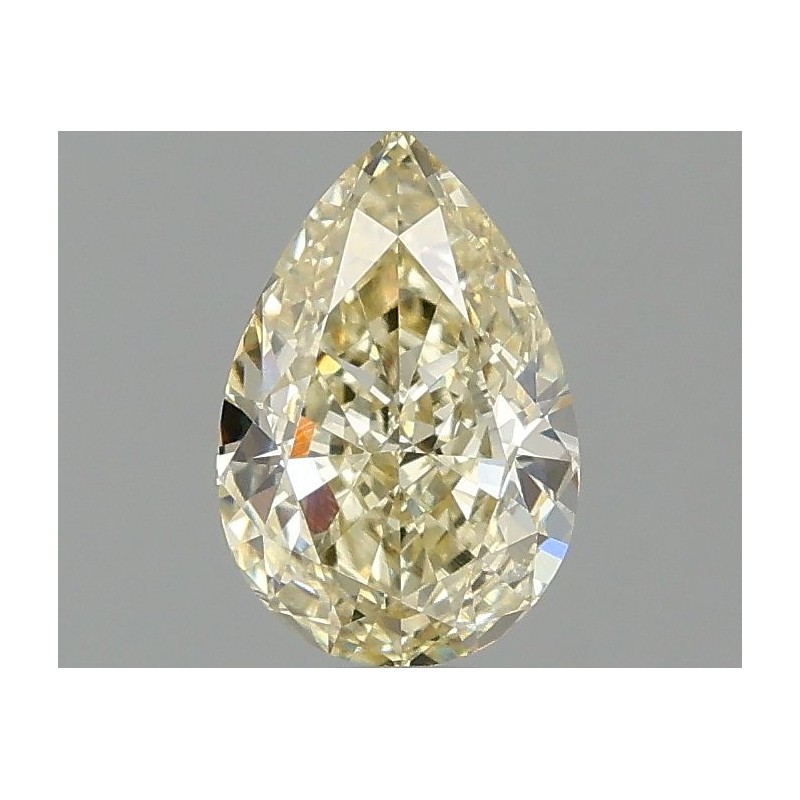 Diament laboratoryjny o barwie fantazyjnej szlif gruszkowy, 1.06ct, VVS2, Fancy Yellow, IGI LG681558744