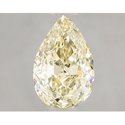 Diament laboratoryjny o barwie fantazyjnej szlif gruszkowy, 1.09ct, VVS2, Fancy Yellow, IGI LG663414301