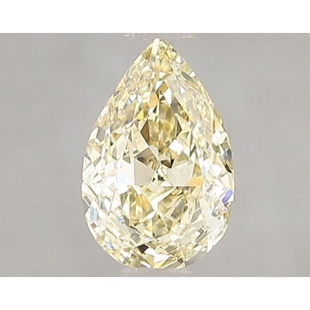 Diament laboratoryjny o barwie fantazyjnej szlif gruszkowy, 1.09ct, VVS2, Fancy Yellow, IGI LG663414301