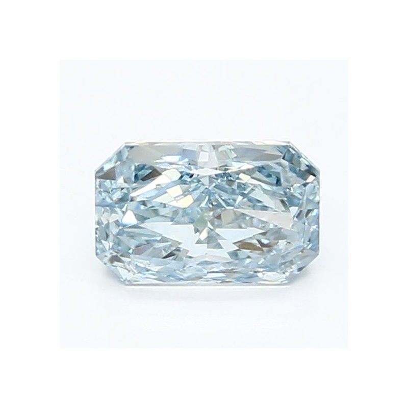 Diament laboratoryjny o barwie fantazyjnej radiant, 1.16ct, VVS2, Fancy Intense Blue, IGI LG639411195