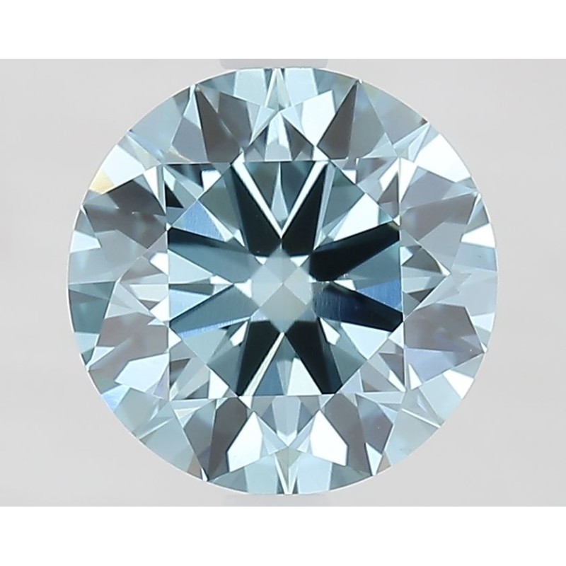 Diament laboratoryjny o barwie fantazyjnej szlif okrągły, 2.05ct, VVS2, Fancy Vivid Blue, IGI LG675530194