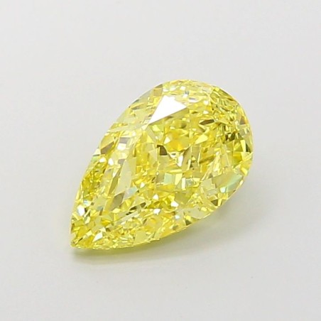 Diament laboratoryjny o barwie fantazyjnej szlif gruszkowy, 3ct, VVS2, Fancy Intense Yellow, IGI LG713530926