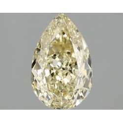 Diament laboratoryjny o barwie fantazyjnej szlif gruszkowy, 2.1ct, VVS2, Fancy Vivid Yellow, IGI LG692503850