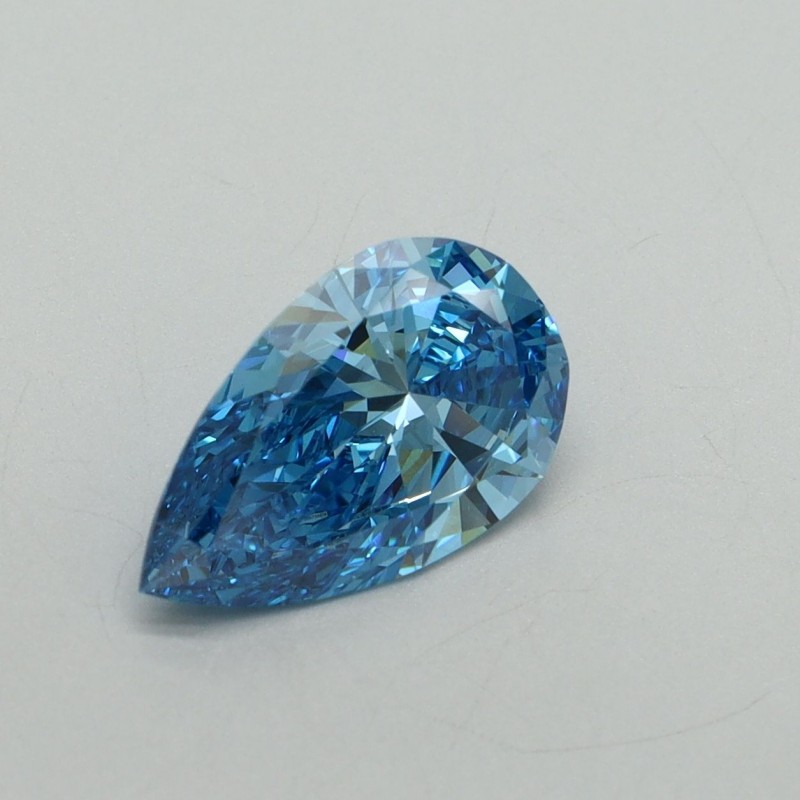 Diament laboratoryjny o barwie fantazyjnej szlif gruszkowy, 1.56ct, VVS2, Fancy Vivid Blue, IGI LG687560141 Diament laboratoryjny o barwie fantazyjnej szlif gruszkowy, 1.56ct, VVS2, Fancy Vivid Blue, IGI LG687560141