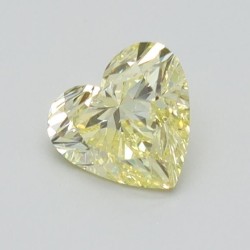 Diament laboratoryjny o barwie fantazyjnej serce, 0.75ct, VVS2, Fancy Intense Yellow, IGI LG629428983