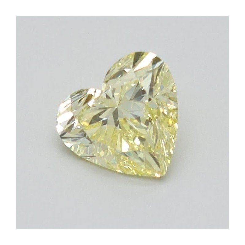 Diament laboratoryjny o barwie fantazyjnej serce, 0.75ct, VVS2, Fancy Intense Yellow, IGI LG629428983