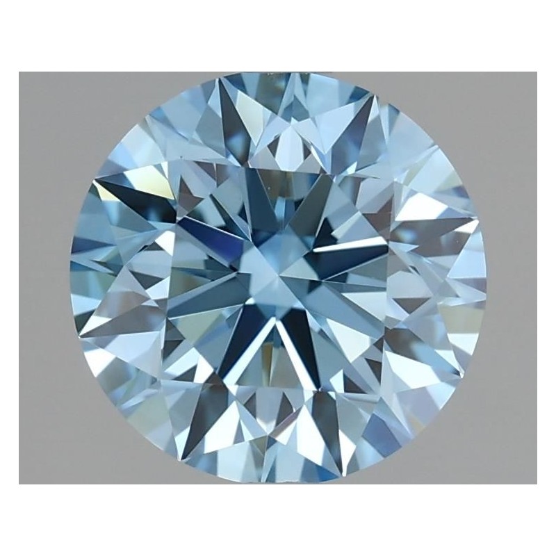 Diament laboratoryjny o barwie fantazyjnej szlif okrągły, 2.5ct, VVS2, Fancy Vivid Blue, IGI LG636412122