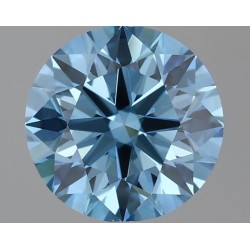 Diament laboratoryjny o barwie fantazyjnej szlif okrągły, 2.14ct, VVS1, Fancy Vivid Blue, IGI LG636412147
