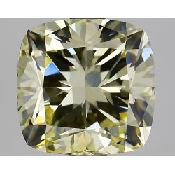 Diament laboratoryjny o barwie fantazyjnej szlif poduszkowy brylantowy, 2.3ct, VVS2, Fancy Yellow, IGI LG625461029