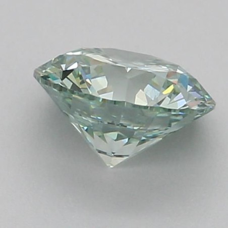 Diament laboratoryjny o barwie fantazyjnej szlif okrągły, 0.55ct, VVS2, Fancy Intense Green, IGI LG593370427
