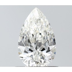 Diament szlif gruszkowy, 0.6ct, VVS2, H, IGI 710526768