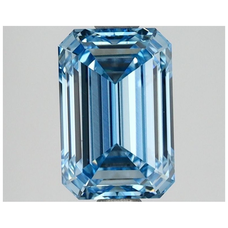 Diament laboratoryjny o barwie fantazyjnej szlif szmaragdowy, 1.51ct, VVS2, Fancy Vivid Blue, IGI LG668405536 Diament laboratoryjny o barwie fantazyjnej szlif szmaragdowy, 1.51ct, VVS2, Fancy Vivid Blue, IGI LG668405536