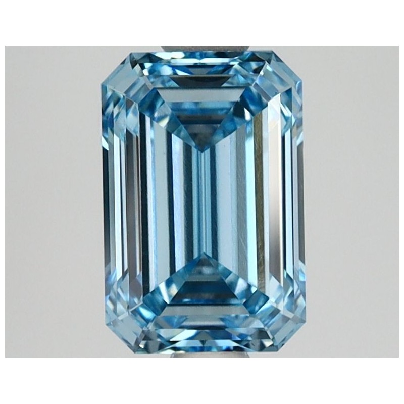 Diament laboratoryjny o barwie fantazyjnej szlif szmaragdowy, 1.58ct, VVS2, Fancy Vivid Blue, IGI LG668405535 Diament laboratoryjny o barwie fantazyjnej szlif szmaragdowy, 1.58ct, VVS2, Fancy Vivid Blue, IGI LG668405535