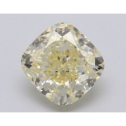 Diament laboratoryjny o barwie fantazyjnej szlif poduszkowy brylantowy, 1.04ct, VVS2, Fancy Yellow, IGI LG610345360