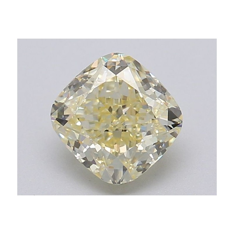 Diament laboratoryjny o barwie fantazyjnej szlif poduszkowy brylantowy, 1.04ct, VVS2, Fancy Yellow, IGI LG610345360