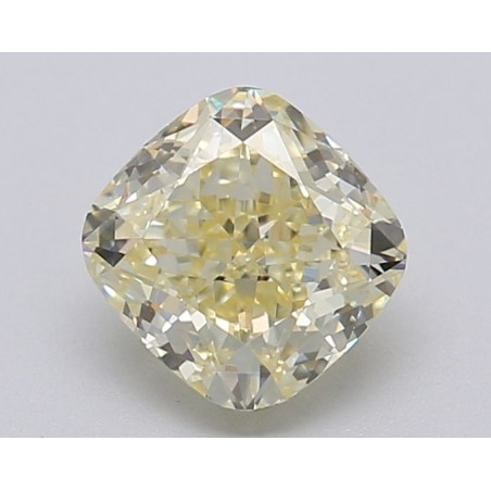 Diament laboratoryjny o barwie fantazyjnej szlif poduszkowy brylantowy, 1.04ct, VVS2, Fancy Yellow, IGI LG610345360