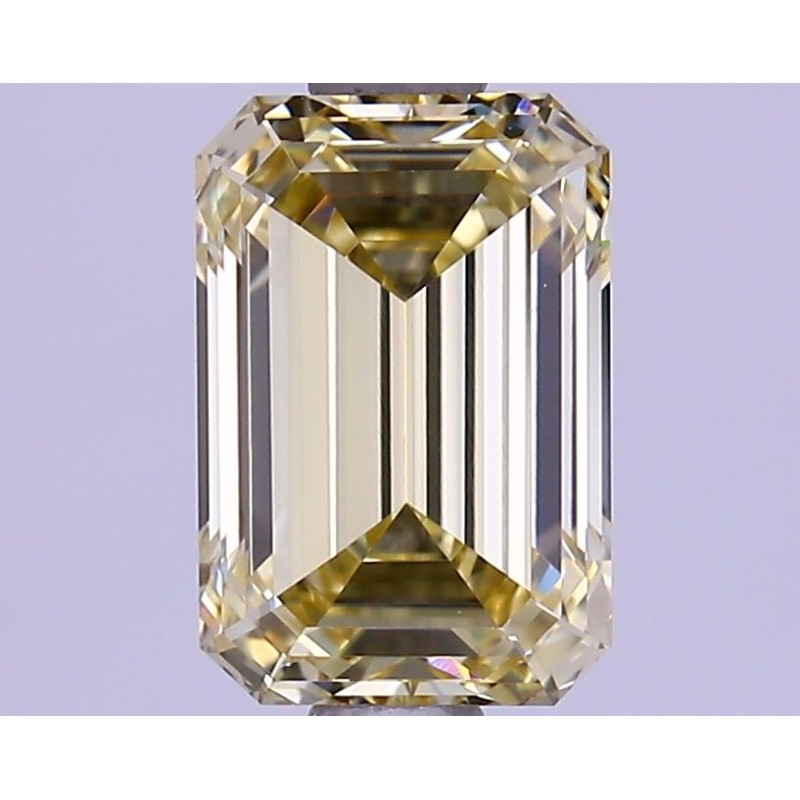 Diament laboratoryjny o barwie fantazyjnej szlif szmaragdowy, 1.25ct, VVS1, Fancy Yellow, IGI LG627482235 Diament laboratoryjny o barwie fantazyjnej szlif szmaragdowy, 1.25ct, VVS1, Fancy Yellow, IGI LG627482235