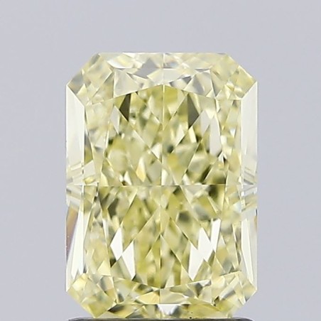 Diament laboratoryjny o barwie fantazyjnej radiant, 1.57ct, VVS2, Fancy Yellow, IGI LG665453479