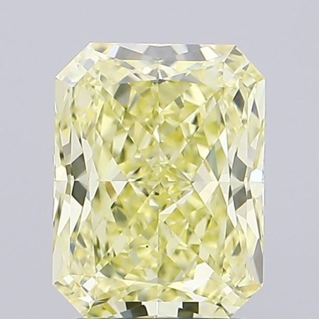 Diament laboratoryjny o barwie fantazyjnej radiant, 2.51ct, VVS2, Fancy Intense Yellow, IGI LG724574535