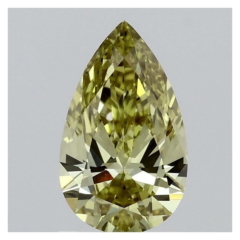Diament laboratoryjny o barwie fantazyjnej szlif gruszkowy, 1.15ct, VVS2, Fancy Intense Yellow, IGI LG707526445