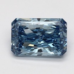 Diament laboratoryjny o barwie fantazyjnej radiant, 1.52ct, VVS2, Fancy Vivid Blue, IGI LG598326604