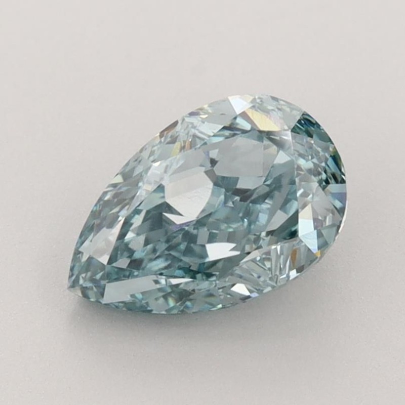 Diament laboratoryjny o barwie fantazyjnej szlif gruszkowy, 1.59ct, VVS2, Fancy Vivid Green Blue, IGI LG595382394 Diament laboratoryjny o barwie fantazyjnej szlif gruszkowy, 1.59ct, VVS2, Fancy Vivid Green Blue, IGI LG595382394