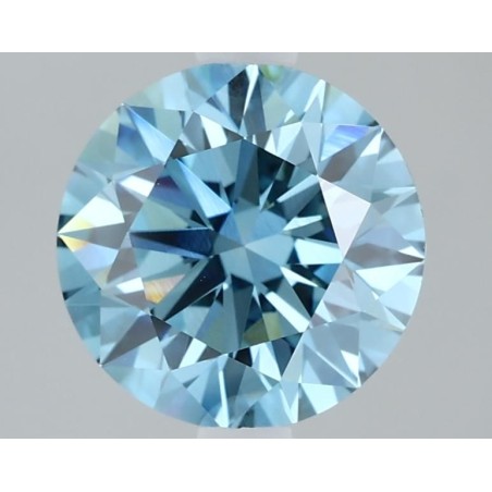 Diament laboratoryjny o barwie fantazyjnej szlif okrągły, 2.1ct, VVS2, Fancy Vivid Blue, IGI LG614395623