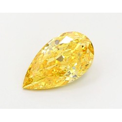 Diament laboratoryjny o barwie fantazyjnej szlif gruszkowy, 1.58ct, VVS1, Fancy Vivid Yellow, IGI LG700581912