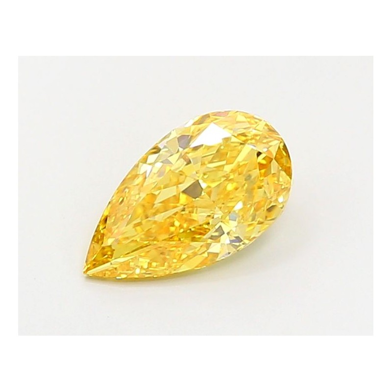 Diament laboratoryjny o barwie fantazyjnej szlif gruszkowy, 1.58ct, VVS1, Fancy Vivid Yellow, IGI LG700581912
