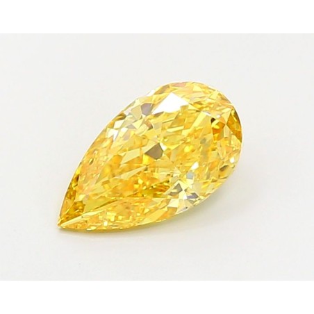 Diament laboratoryjny o barwie fantazyjnej szlif gruszkowy, 1.58ct, VVS1, Fancy Vivid Yellow, IGI LG700581912