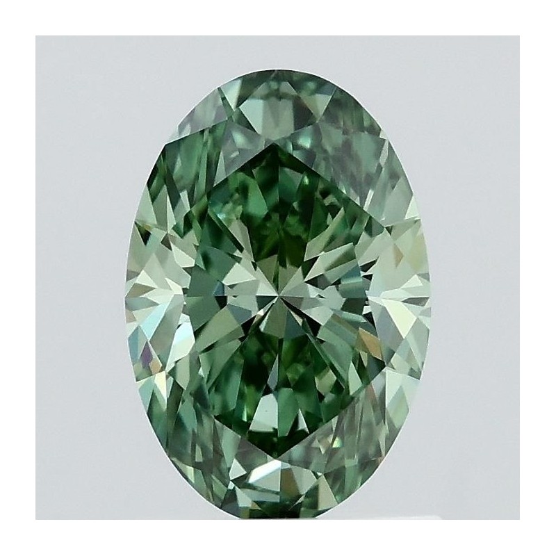 Diament laboratoryjny o barwie fantazyjnej szlif owalny, 1.02ct, VVS2, Fancy Vivid Green, IGI LG731579282 Diament laboratoryjny o barwie fantazyjnej szlif owalny, 1.02ct, VVS2, Fancy Vivid Green, IGI LG731579282