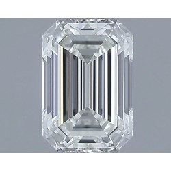 Diament szlif szmaragdowy, 1.02ct, VVS2, H, IGI 704515150