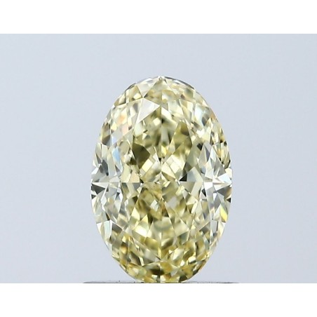 Diament laboratoryjny o barwie fantazyjnej szlif owalny, 1.05ct, VVS2, Fancy Intense Yellow, IGI LG671438832