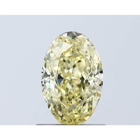 Diament laboratoryjny o barwie fantazyjnej szlif owalny, 1.09ct, VVS2, Fancy Intense Yellow, IGI LG671438792