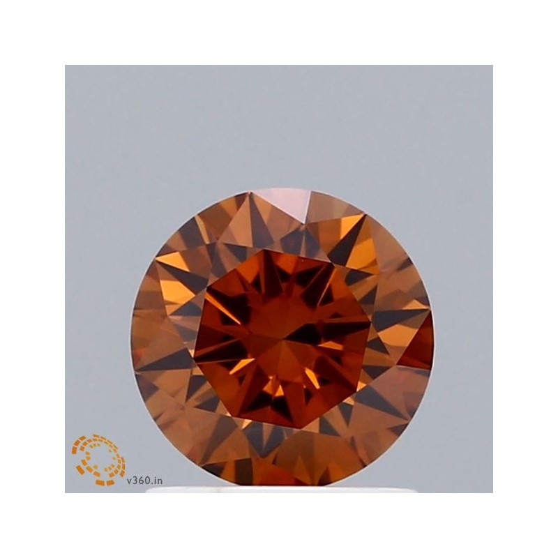 Diament laboratoryjny o barwie fantazyjnej szlif okrągły, 1.05ct, VVS2, Fancy Orange, IGI LG652418672 Diament laboratoryjny o barwie fantazyjnej szlif okrągły, 1.05ct, VVS2, Fancy Orange, IGI LG652418672