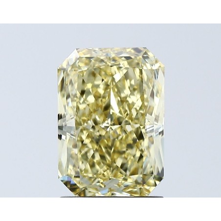 Diament laboratoryjny o barwie fantazyjnej radiant, 2ct, VVS2, Fancy Vivid Yellow, IGI LG671438954