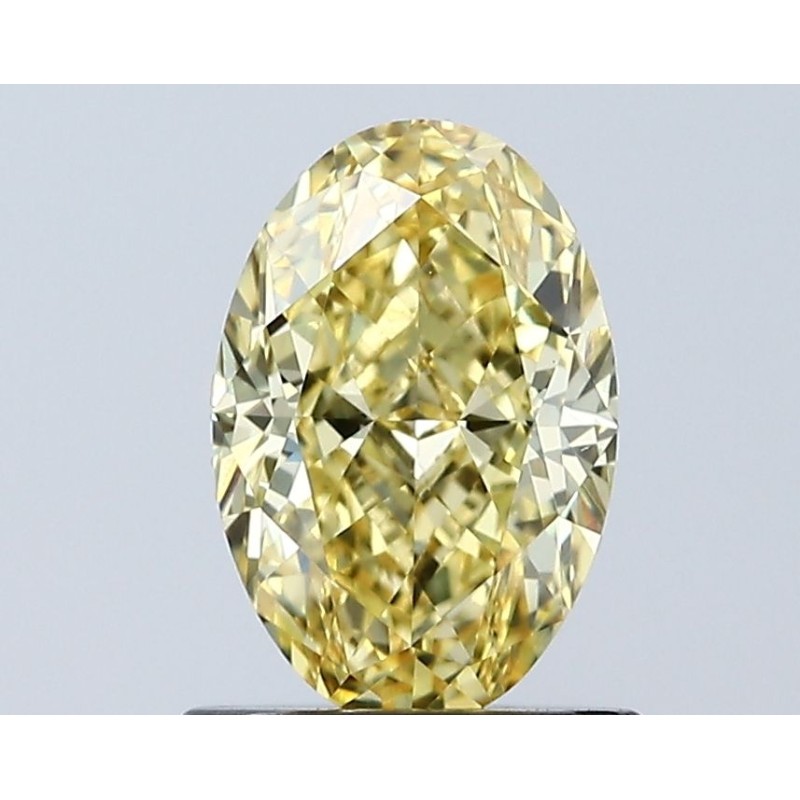 Diament laboratoryjny o barwie fantazyjnej szlif owalny, 1.04ct, VVS2, Fancy Vivid Yellow, IGI LG671433064 Diament laboratoryjny o barwie fantazyjnej szlif owalny, 1.04ct, VVS2, Fancy Vivid Yellow, IGI LG671433064