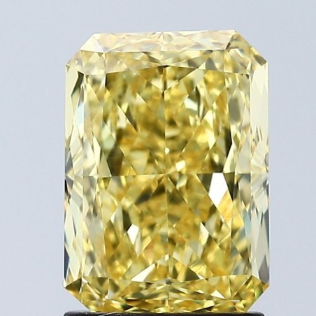 Diament laboratoryjny o barwie fantazyjnej radiant, 2.06ct, VVS2, Fancy Vivid Yellow, IGI LG678508740