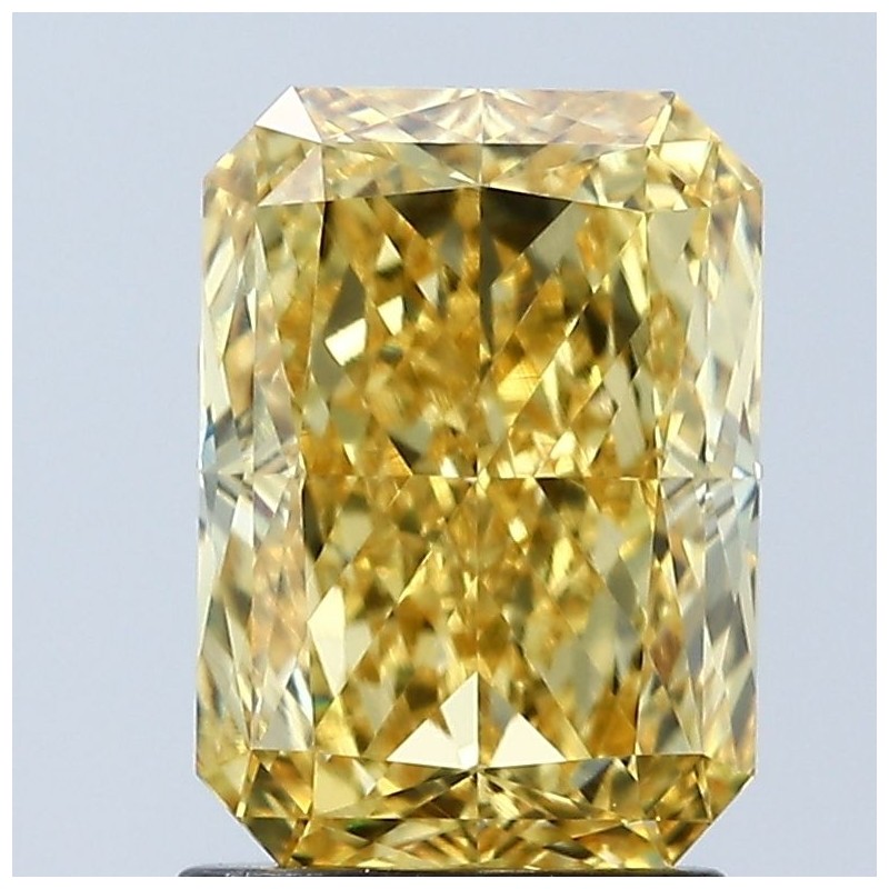 Diament laboratoryjny o barwie fantazyjnej radiant, 2.03ct, VVS2, Fancy Vivid Yellow, IGI LG678508534 Diament laboratoryjny o barwie fantazyjnej radiant, 2.03ct, VVS2, Fancy Vivid Yellow, IGI LG678508534